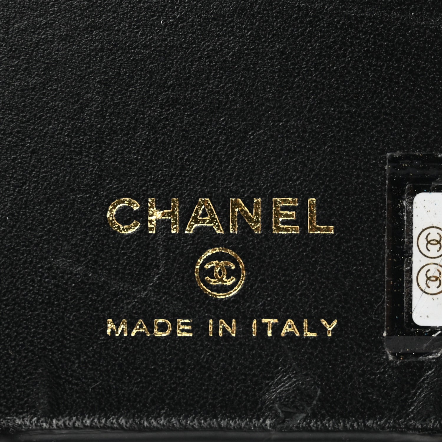 Chanel Lambskin Quilted Camellia Bow iPhone XII Pro Holder With Chain Black 4 of 6
