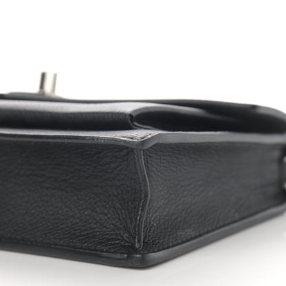 Louis Vuitton Soft Calfskin My Lockme Chain Pochette Black 10 of 15