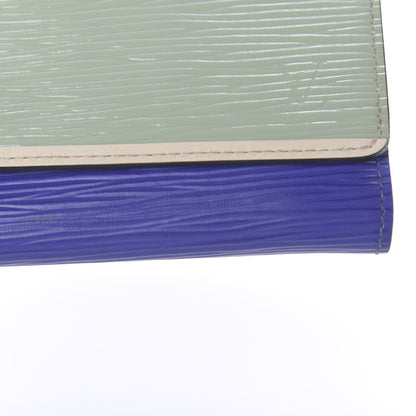 Louis Vuitton Electric Epi Flore Tri-Color Wallet Amande 7 of 7