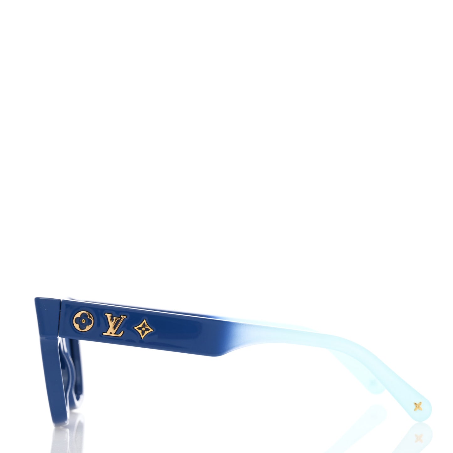 Acetate Gradient Blanca Sunglasses Z1465W Blue