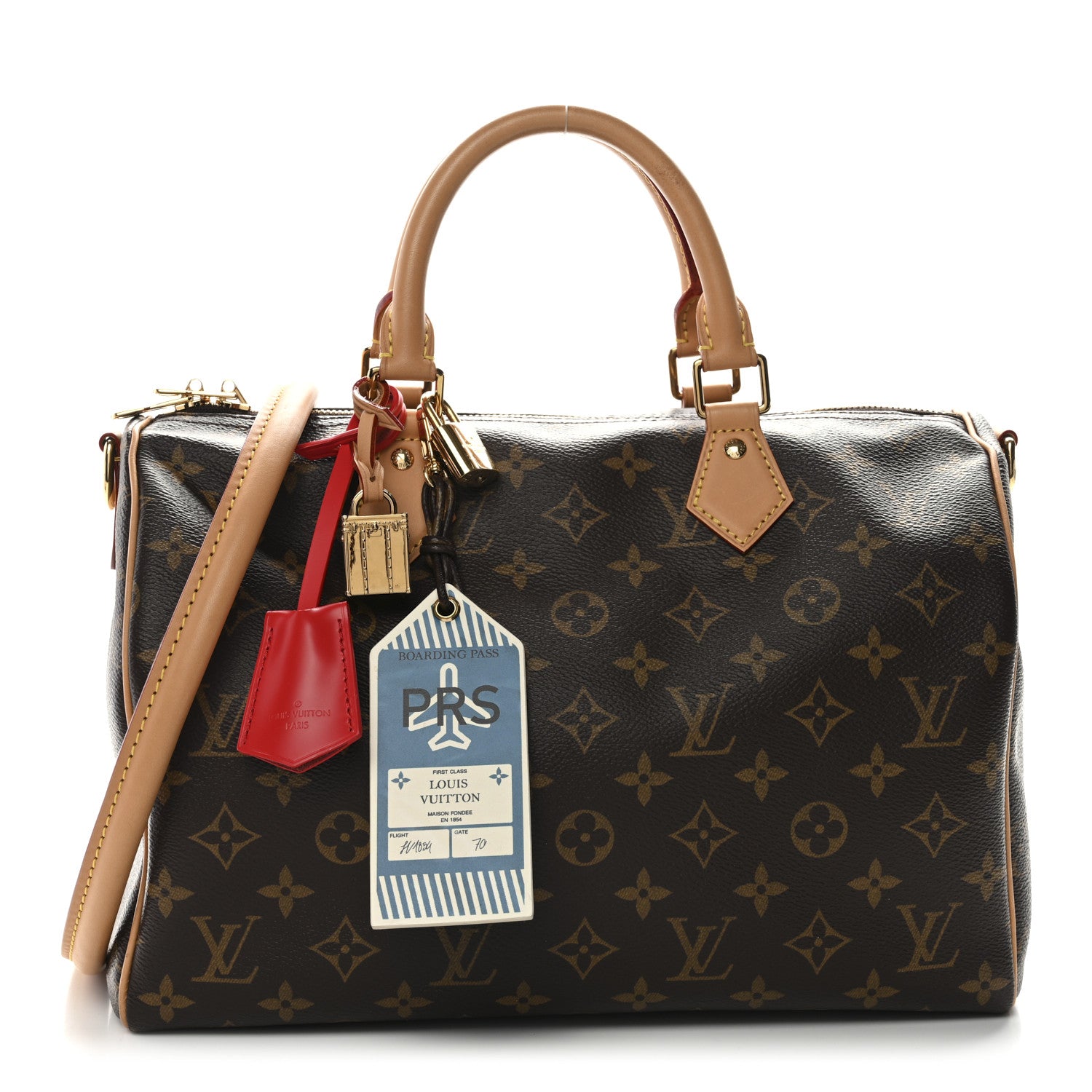 Louis Vuitton Monogram Speedy Soft Crafty 30 1 of 17