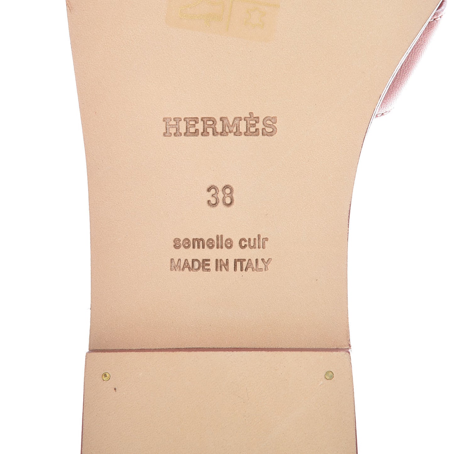 Chevre Oran Sandals 38 Rouge Blush