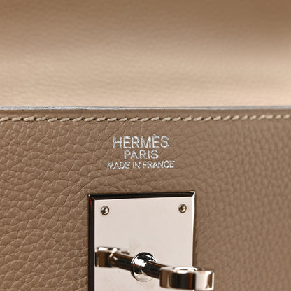 Hermes Togo Kelly Retourne 32 Gris Tourterelle 7 of 9