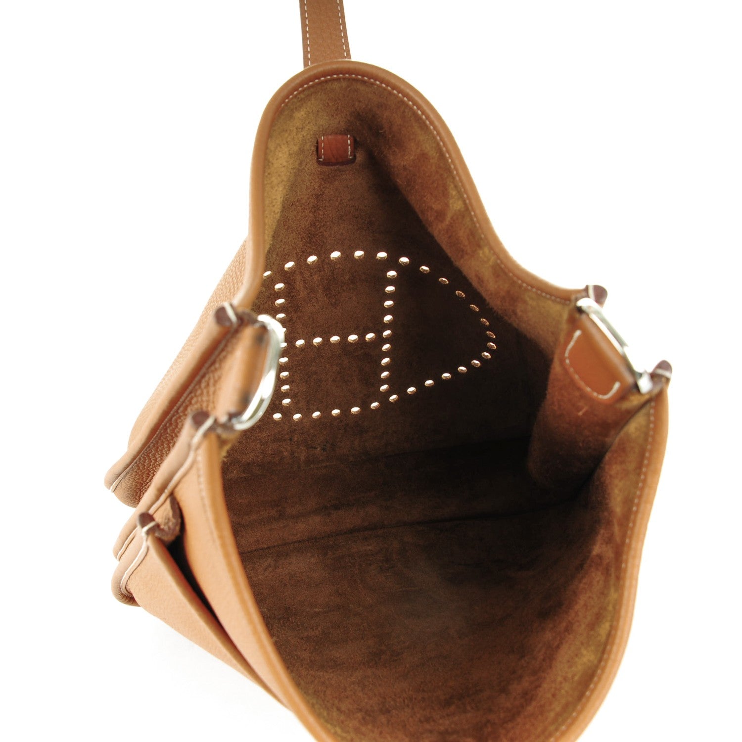 Hermes Taurillon Clemence Evelyne III GM Gold 5 of 7