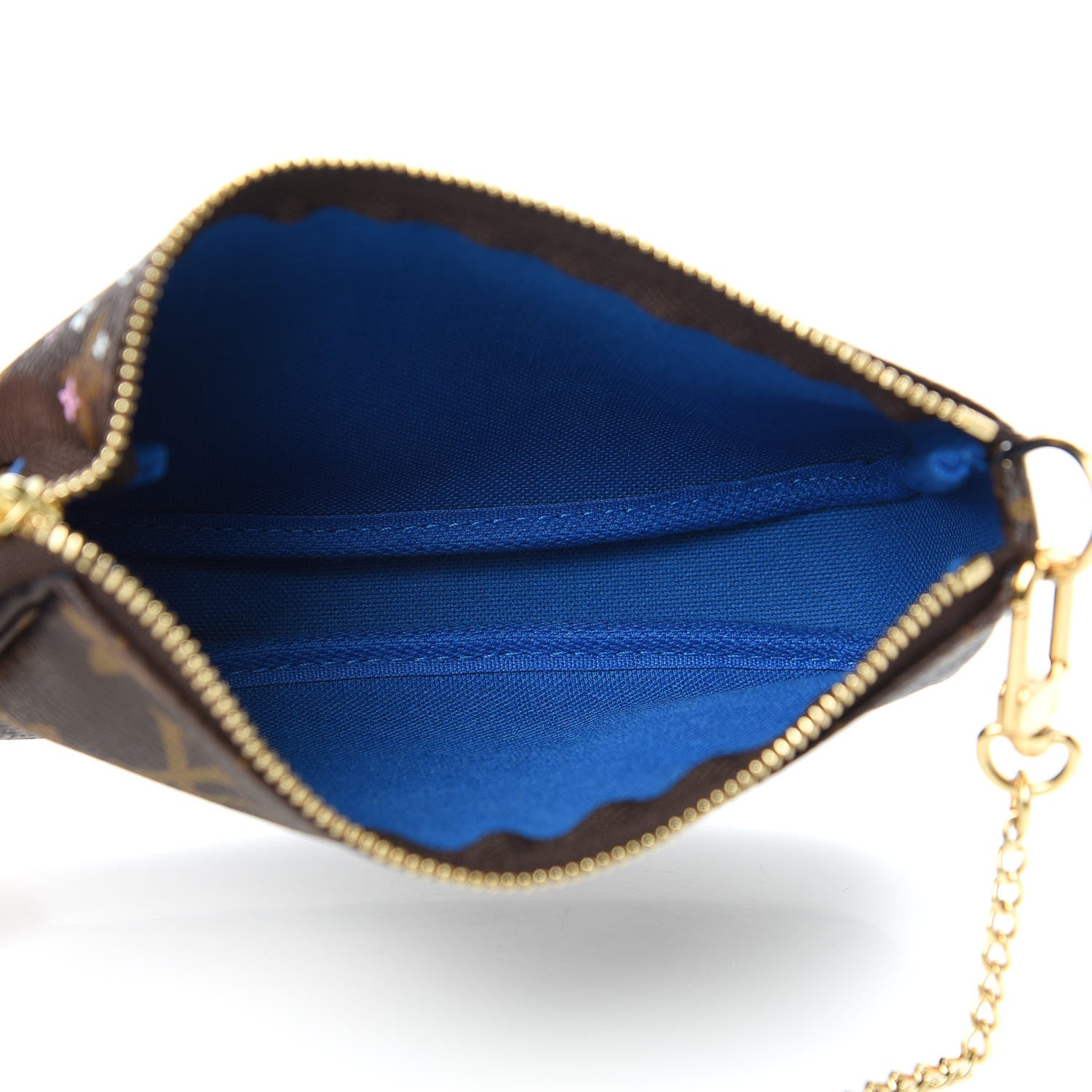 Louis Vuitton Monogram 2019 Christmas Animation Mini Venice Pochette Accessories Blue 5 of 8