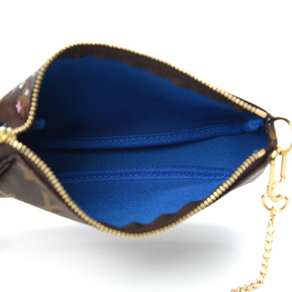 Louis Vuitton Monogram 2019 Christmas Animation Mini Venice Pochette Accessories Blue 5 of 8