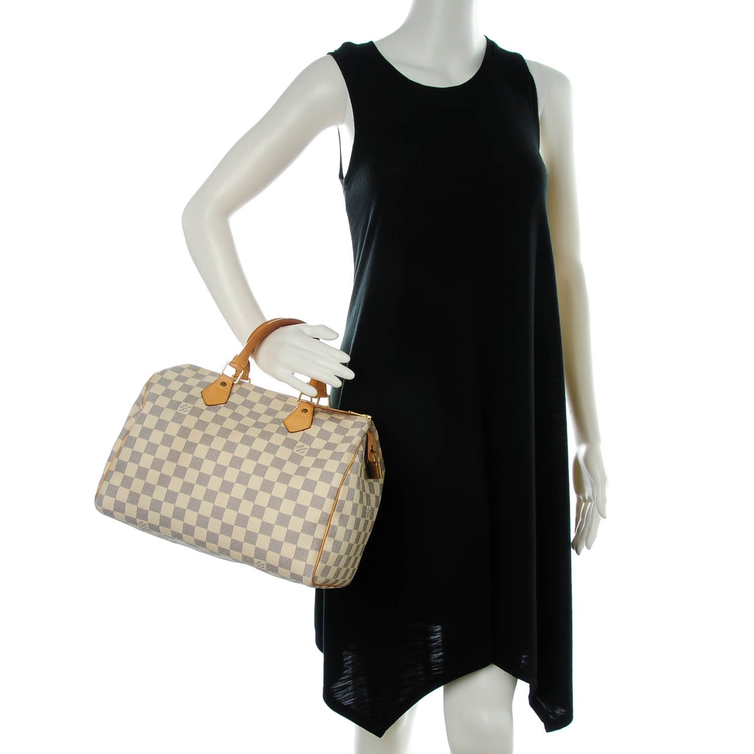 Louis Vuitton Damier Azur Speedy 30 2 of 9