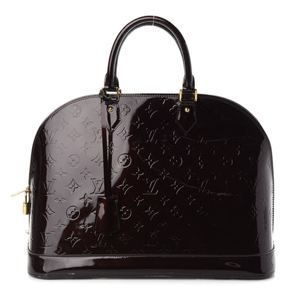 Louis Vuitton Vernis Alma GM Amarante 1 of 11