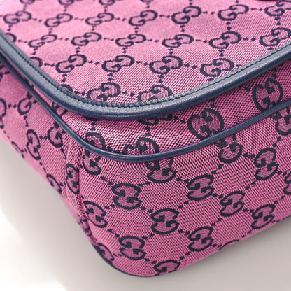 Gucci Monogram GG Childrens Messenger Bag Pink 8 of 9