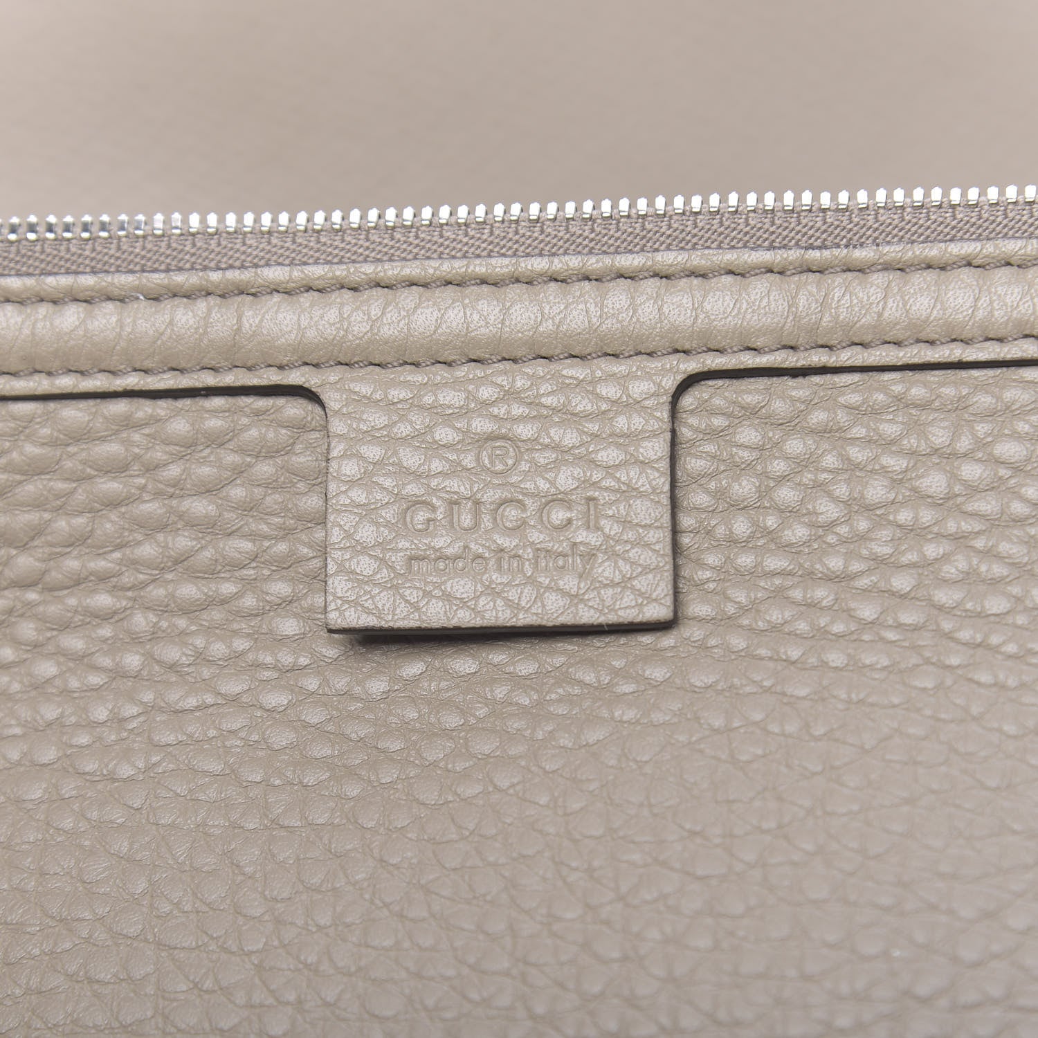 Gucci Nappa Cellarius Soho Vertical Shopping Tote Beige 7 of 12