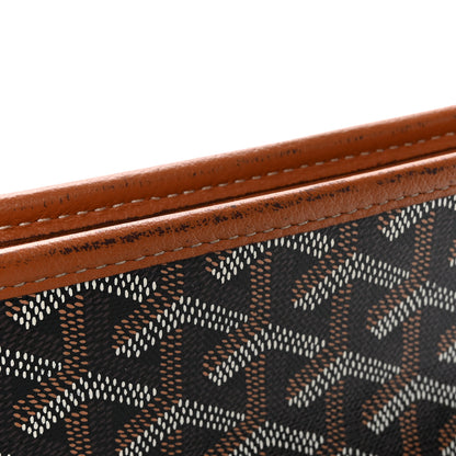 Goyard Goyardine Jouvence MM Toiletry Pouch Black Gold 10 of 11