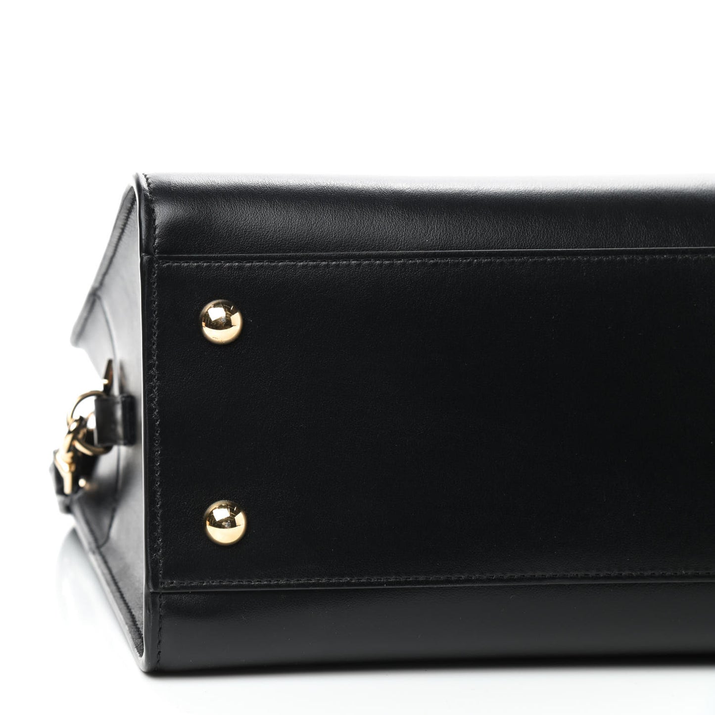 Smooth Calfskin Small Monogram Cabas Black