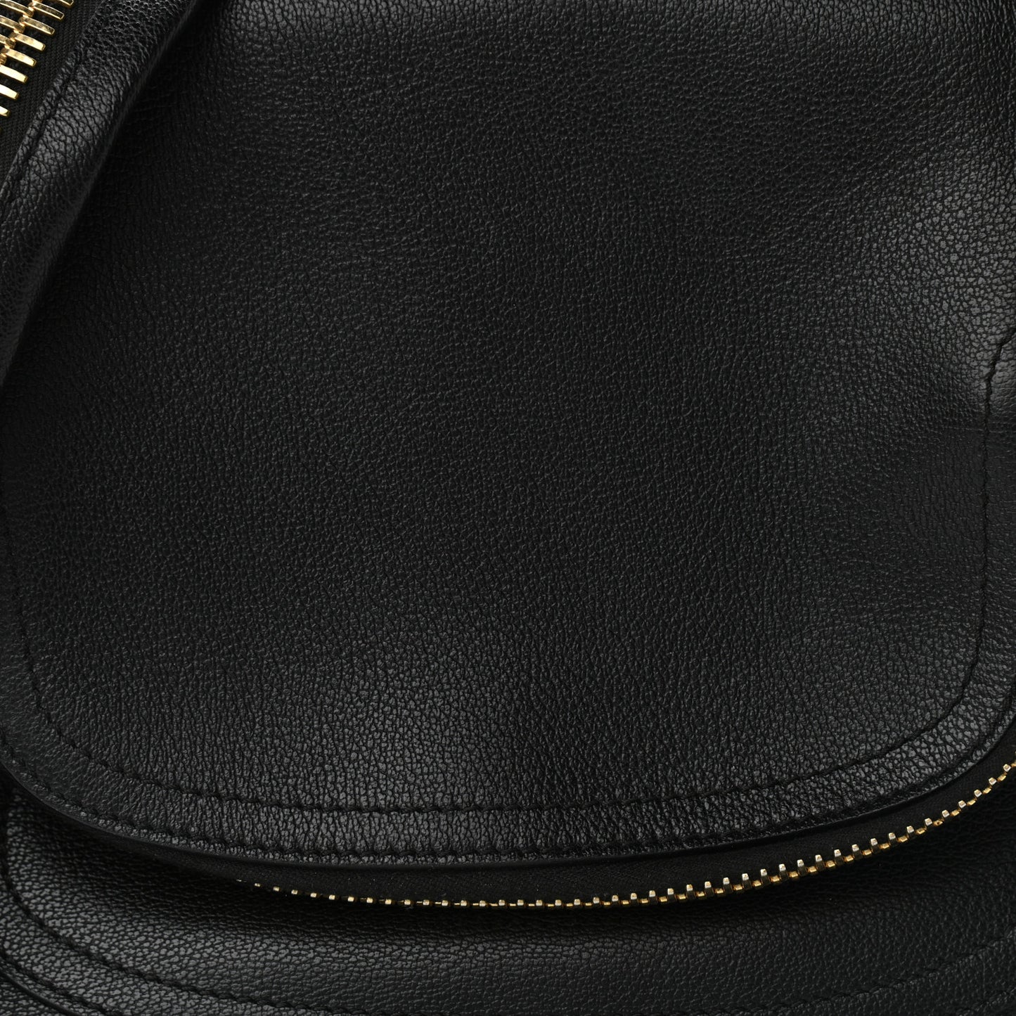 Grained Calfskin Medium Jennifer Crossbody Bag Black
