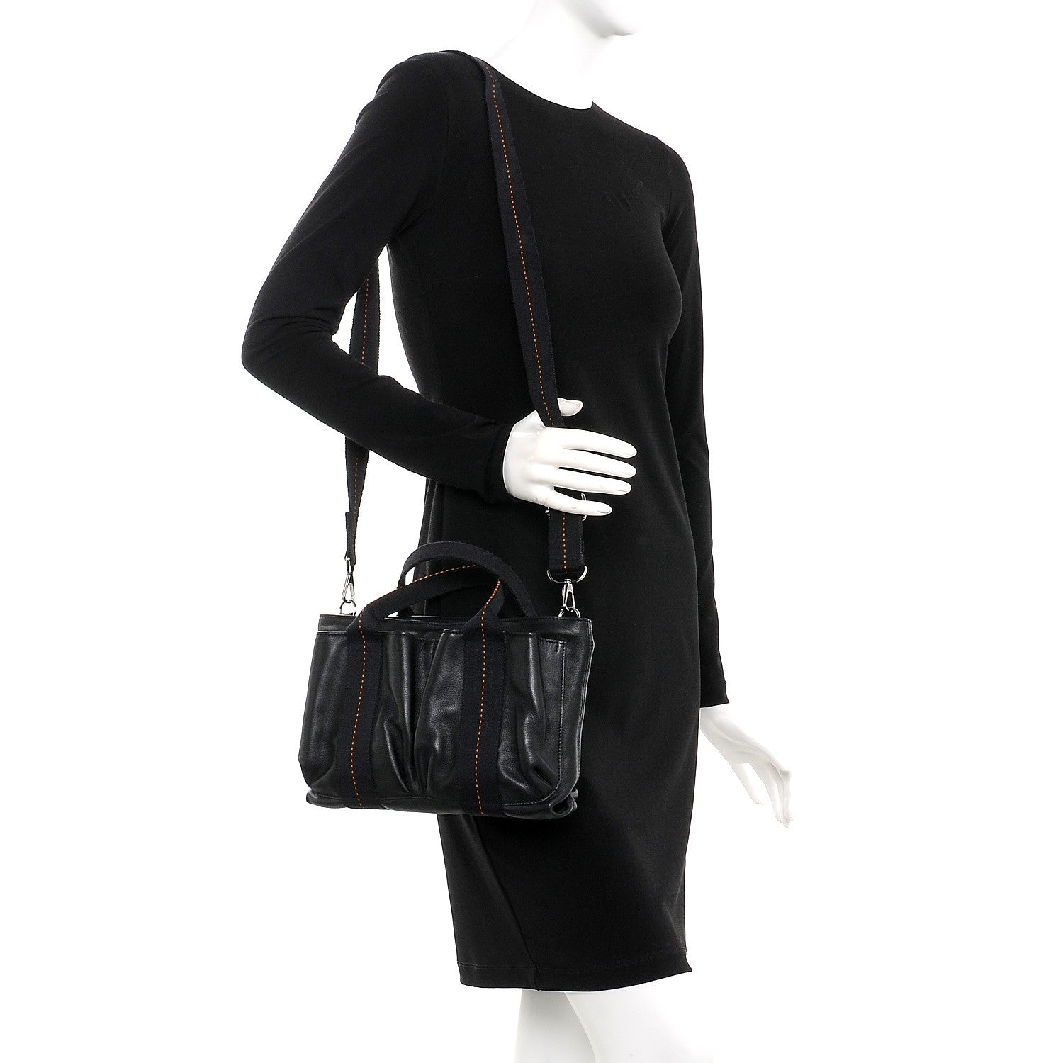Hermes Swift Caravane Horizontal PM Black 2 of 6