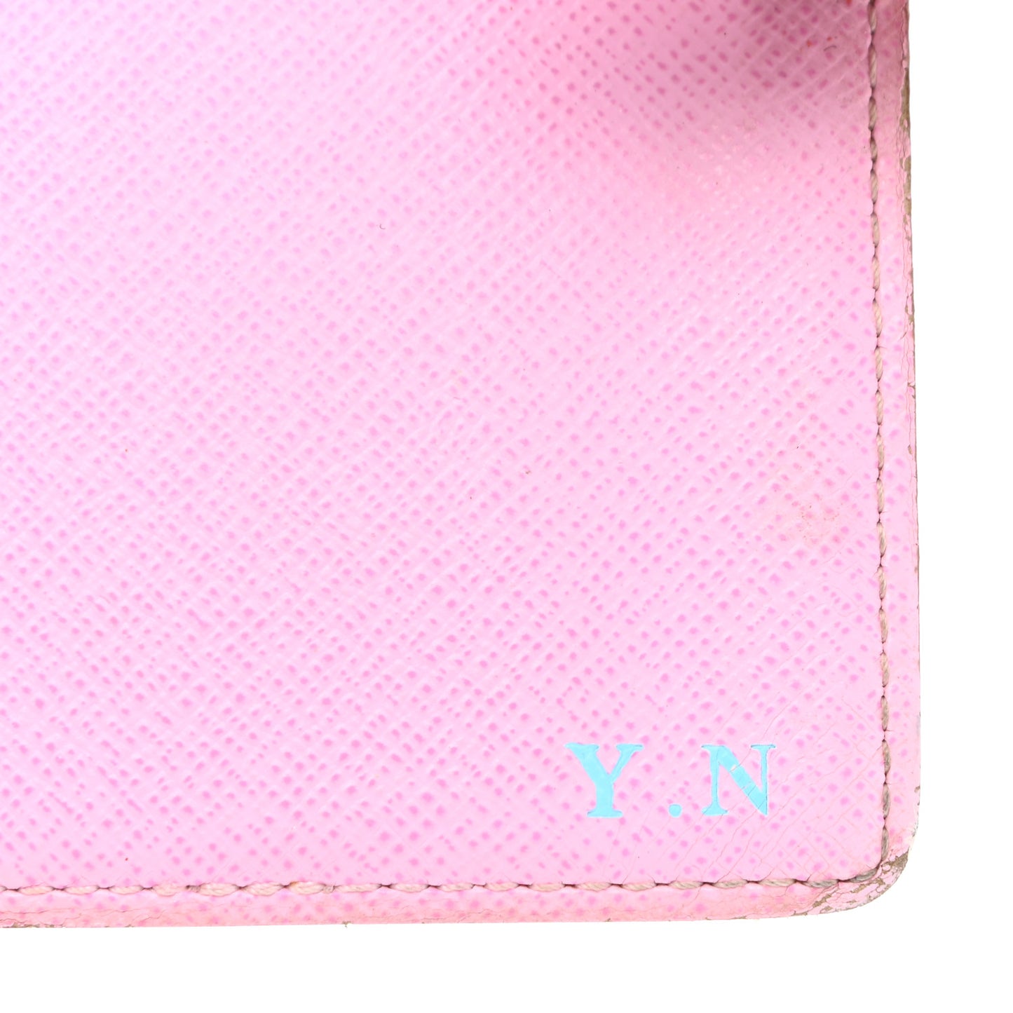 Monogram Multicolor Small Ring Agenda Cover White Litchi