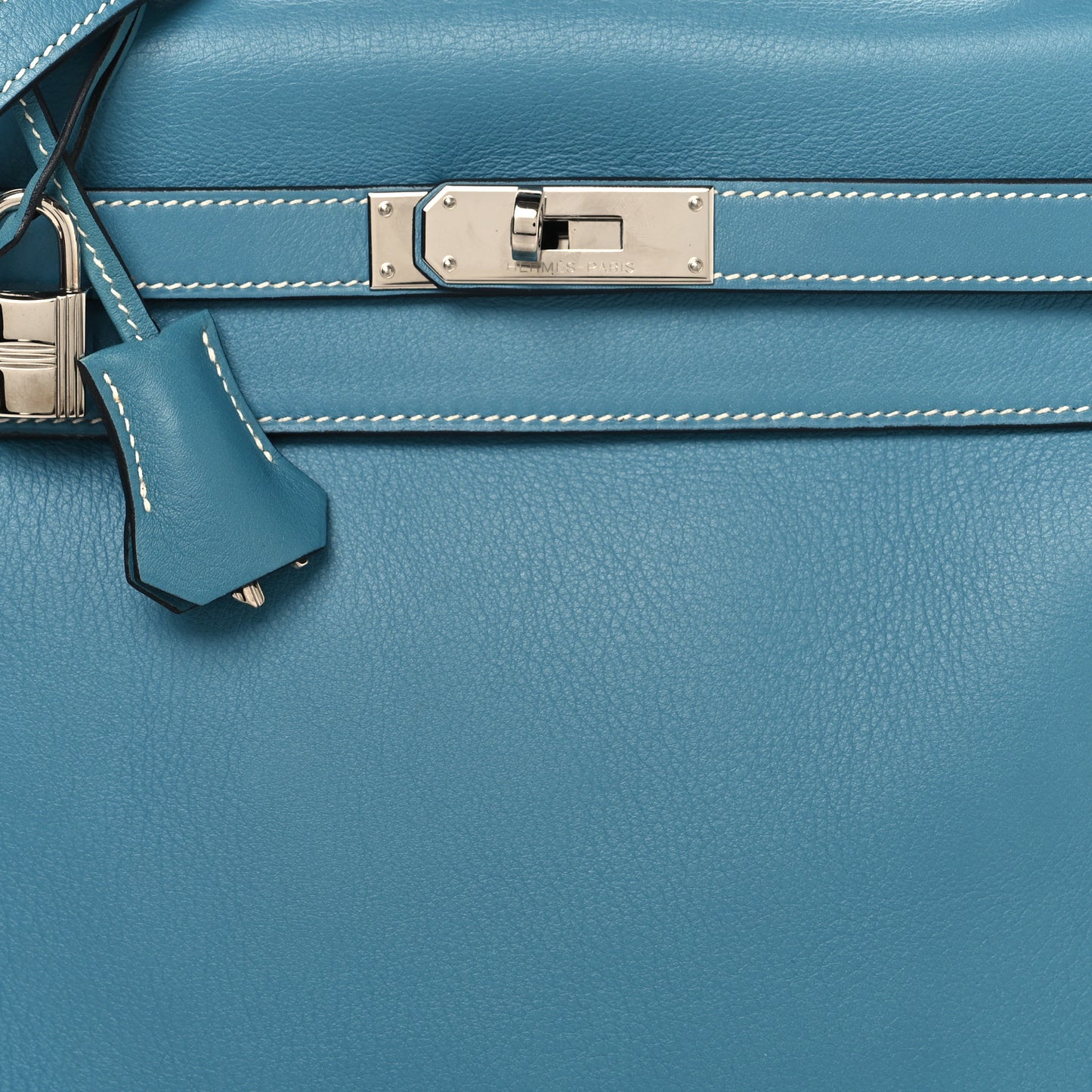 Evercolor Kelly Retourne 32 Bleu Jean