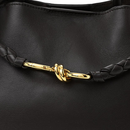 Bottega Veneta Silky Calfskin Medium Andiamo Shoulder Bag Fondant 7 of 11