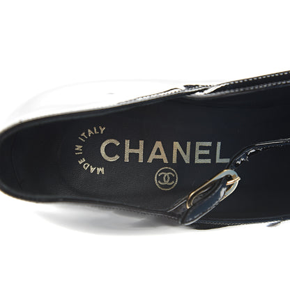 Chanel Patent Lambskin Mary Jane Pump 36 Black 5 of 9