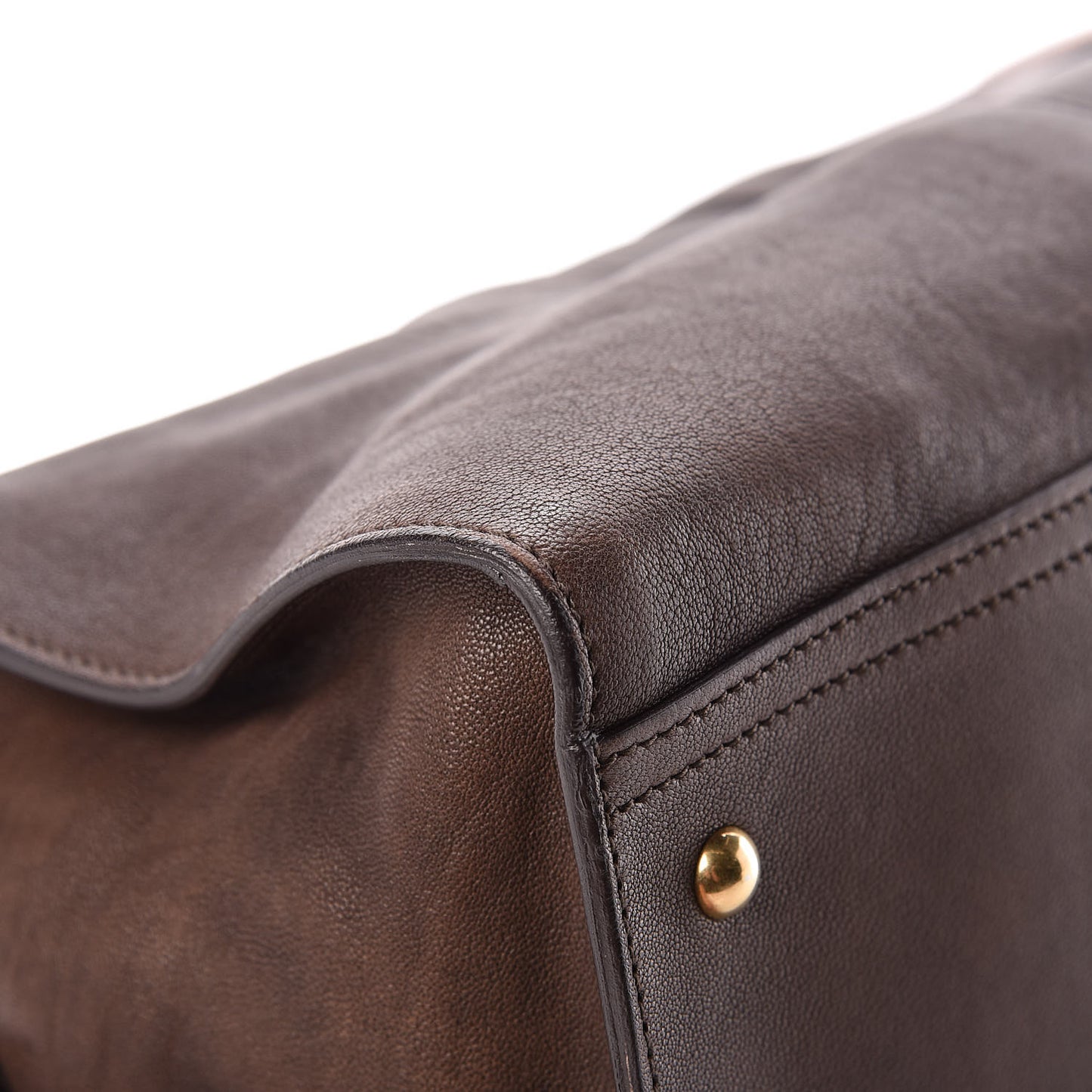 Sheepskin Large Cabas ChYc Dark Brown