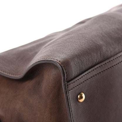 Saint Laurent Sheepskin Large Cabas ChYc Dark Brown 11 of 12