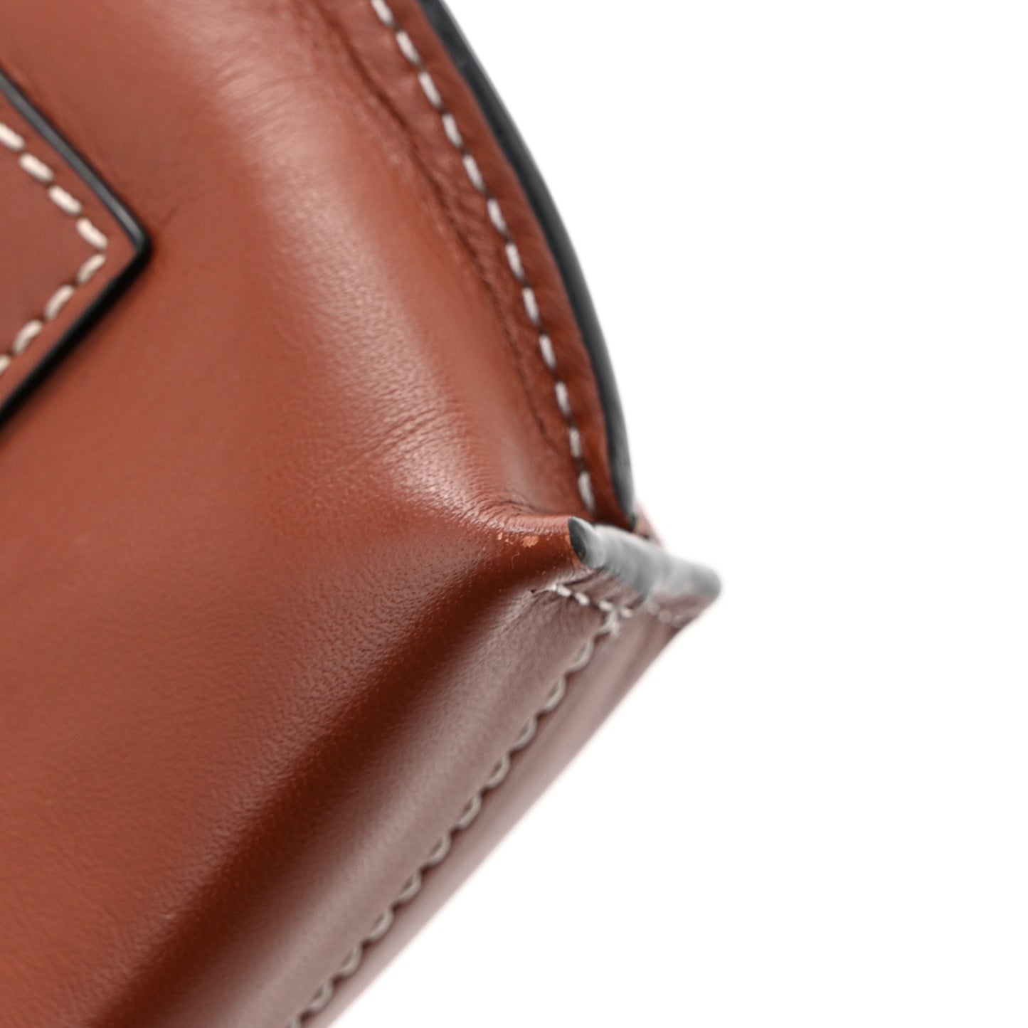 Smooth Calfskin Gate Pocket Rust