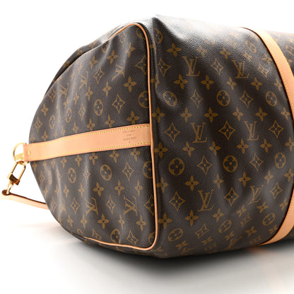 Louis Vuitton Monogram Keepall Bandouliere 60 9 of 12