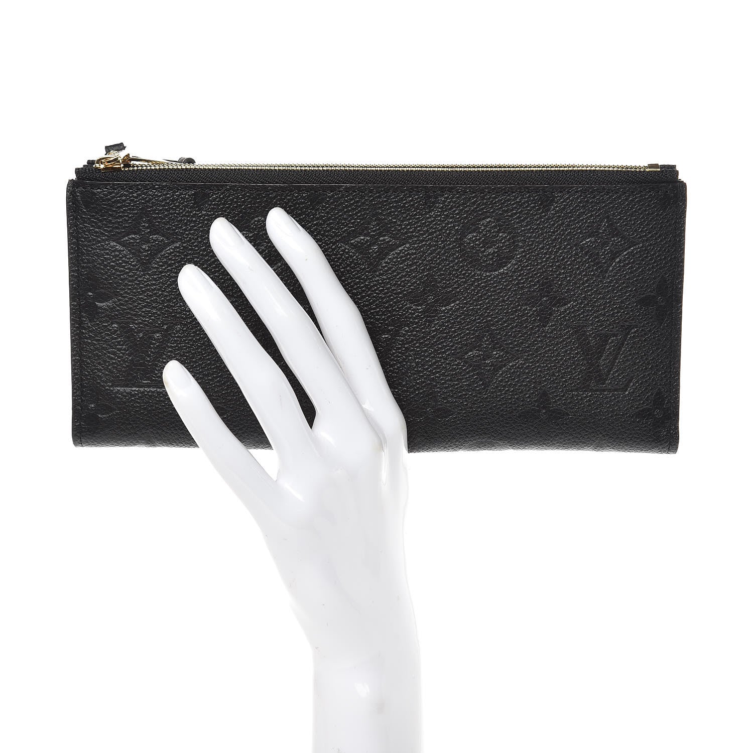 Louis Vuitton Empreinte Adele Wallet Black 2 of 7