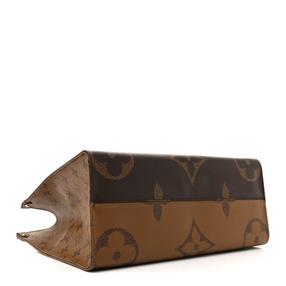 Louis Vuitton Reverse Monogram Giant Onthego MM 4 of 9