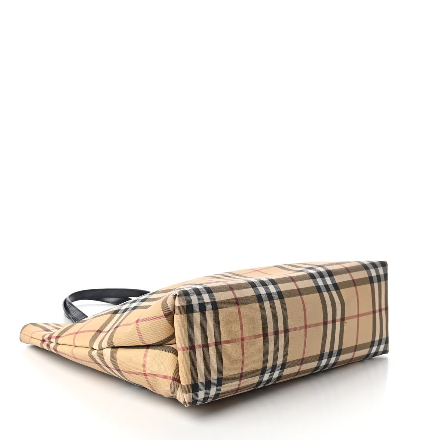 House Check Medium Tote Black