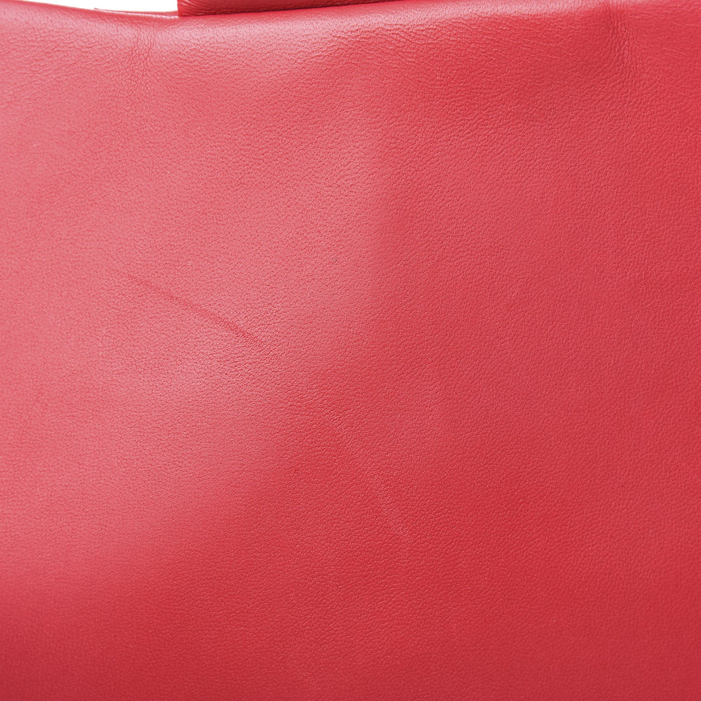 Lambskin Chevron Quilted Maxi Single Flap Red