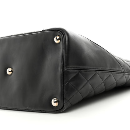 Chanel Calfskin Quilted Large Cambon Tote Black 10 of 13