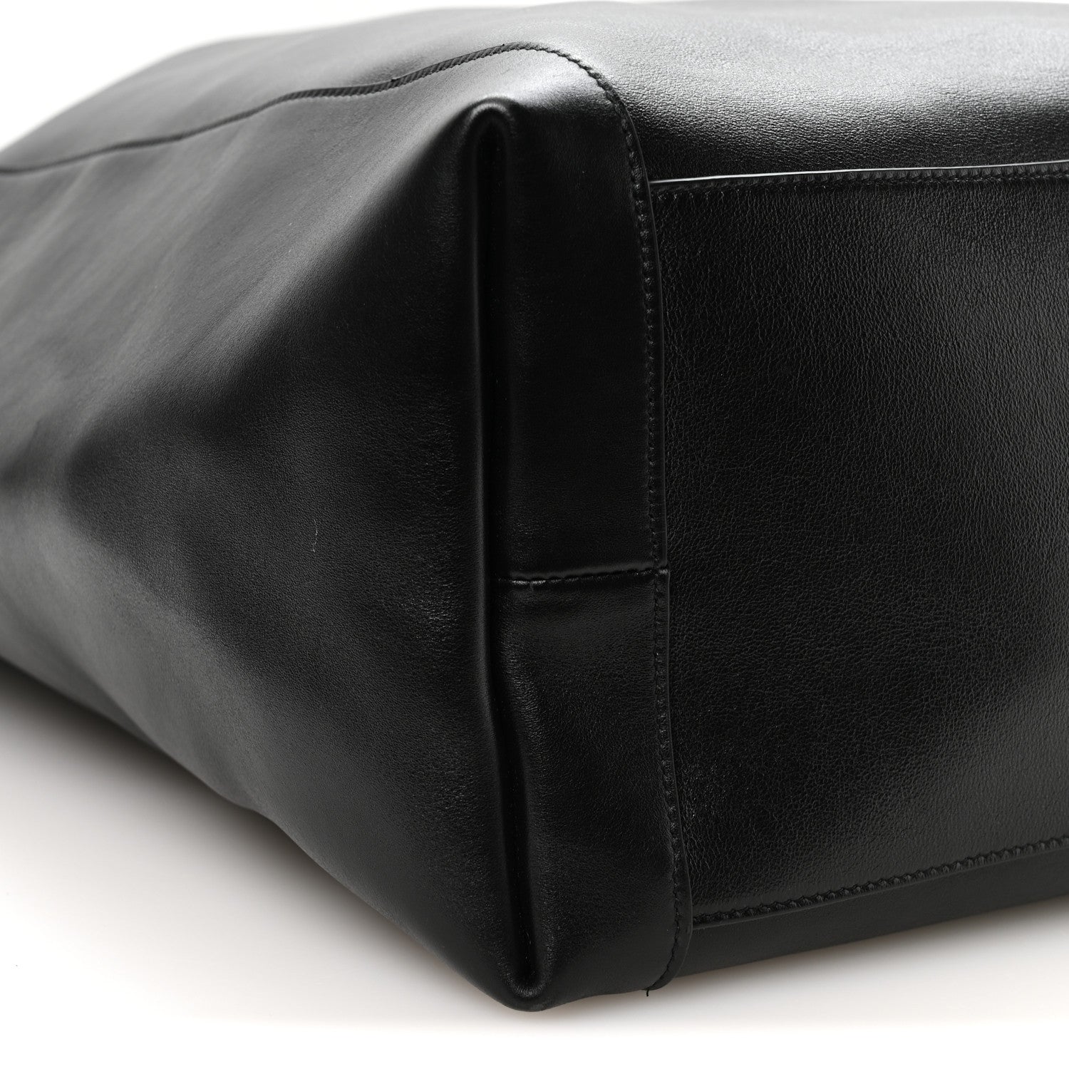 Saint Laurent Supple Calfskin Large Tanger Hobo Black 9 of 10