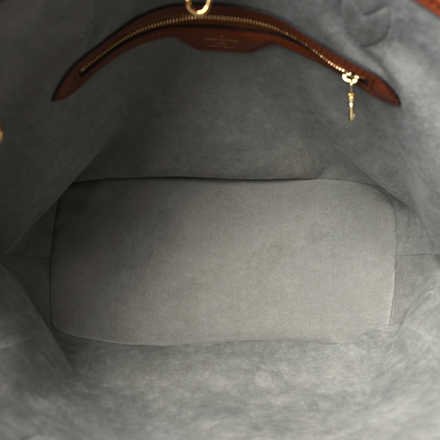 Louis Vuitton Metallic Monogram LV Garden Neverfull MM Silver 6 of 10
