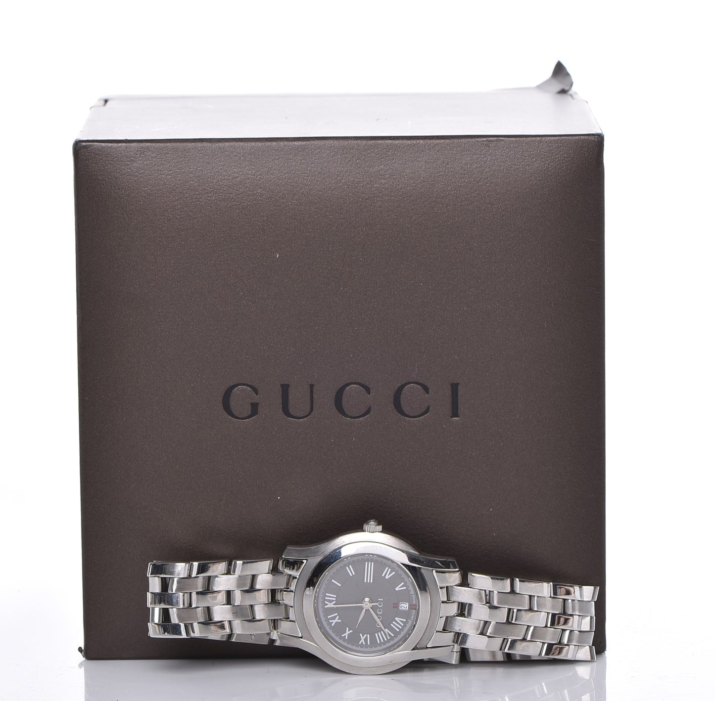Stainless Steel 27mm 5500L Quartz Watch Black