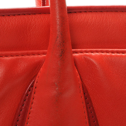 Chanel Lambskin Executive Cerf Shopper Tote Red 11 of 12
