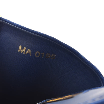 Louis Vuitton Suede Bayfront Mule Sandals 36.5 Blue Nuit 8 of 8