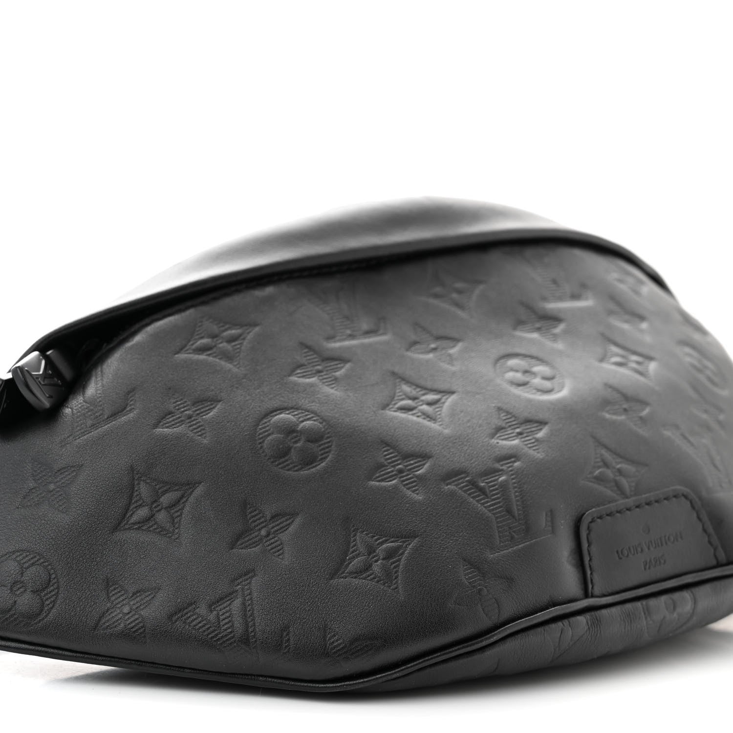 Louis Vuitton Calfskin Monogram Shadow Discovery Bumbag Black 8 of 10