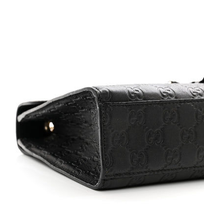 Gucci Guccissima Medium Emily Chain Shoulder Bag Black 11 of 13