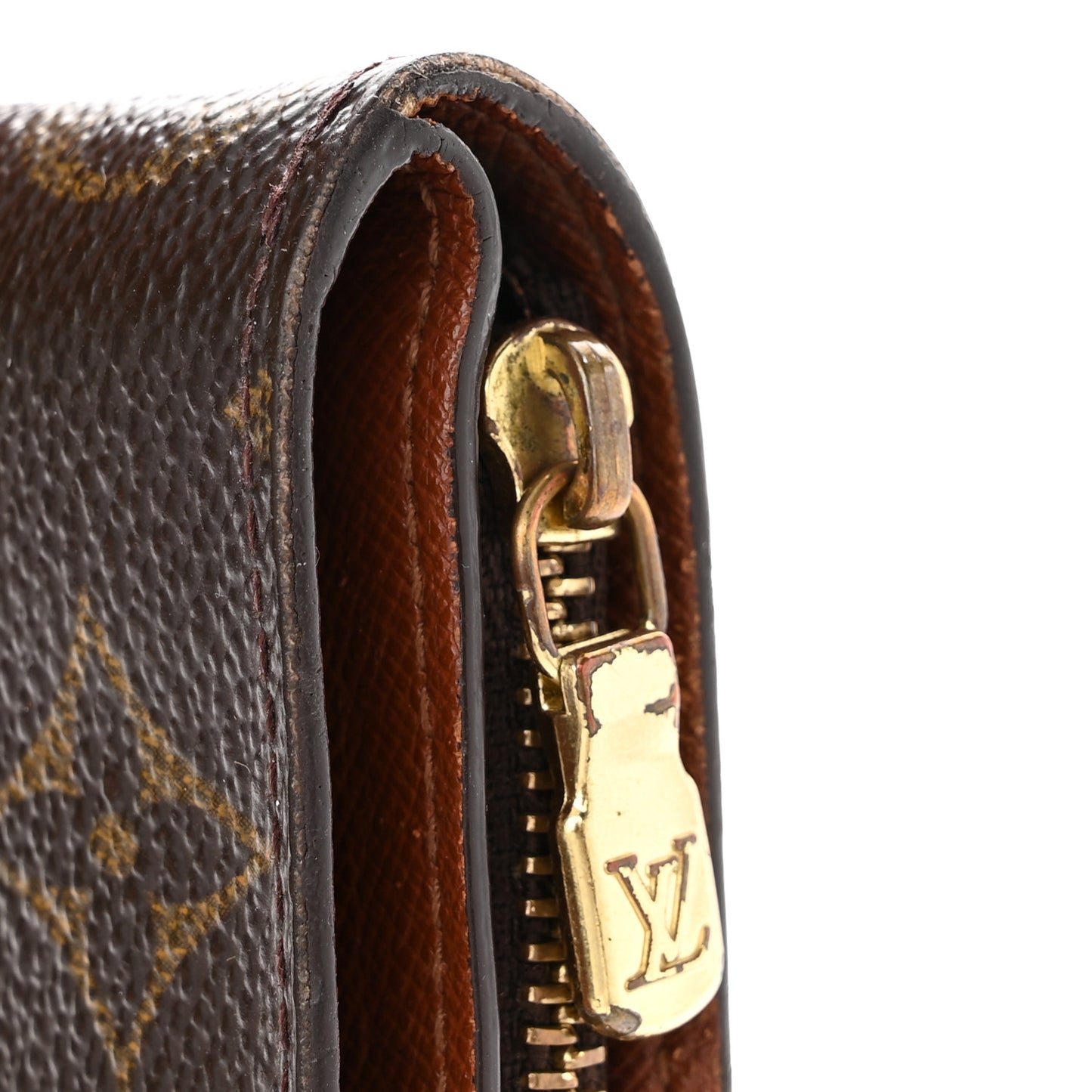 Monogram Compact Zippe Zipped Wallet