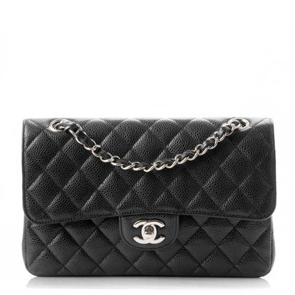 Chanel Caviar Quilted Small Double Flap Black 1 of 8