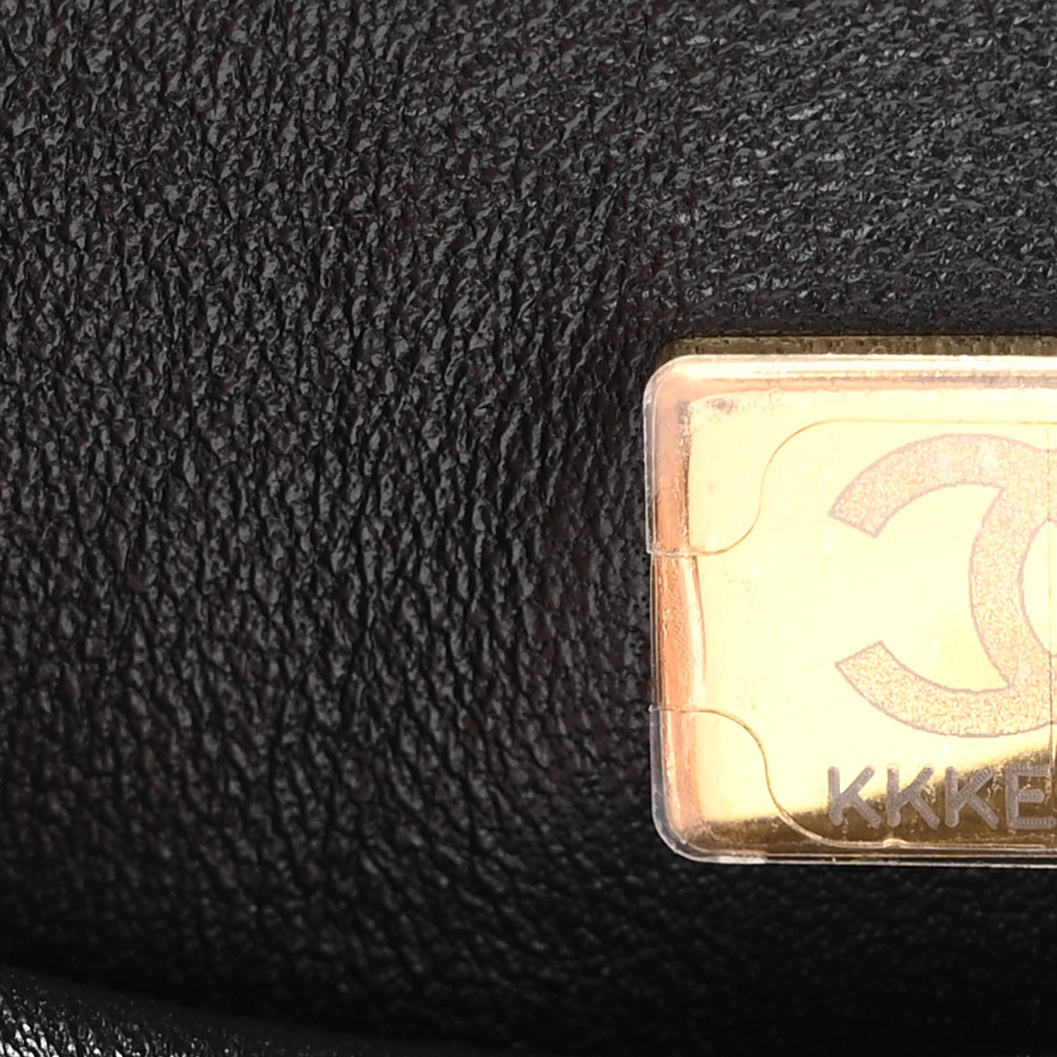 Chanel Caviar Quilted Small CC Vanity Case Black 6 of 10