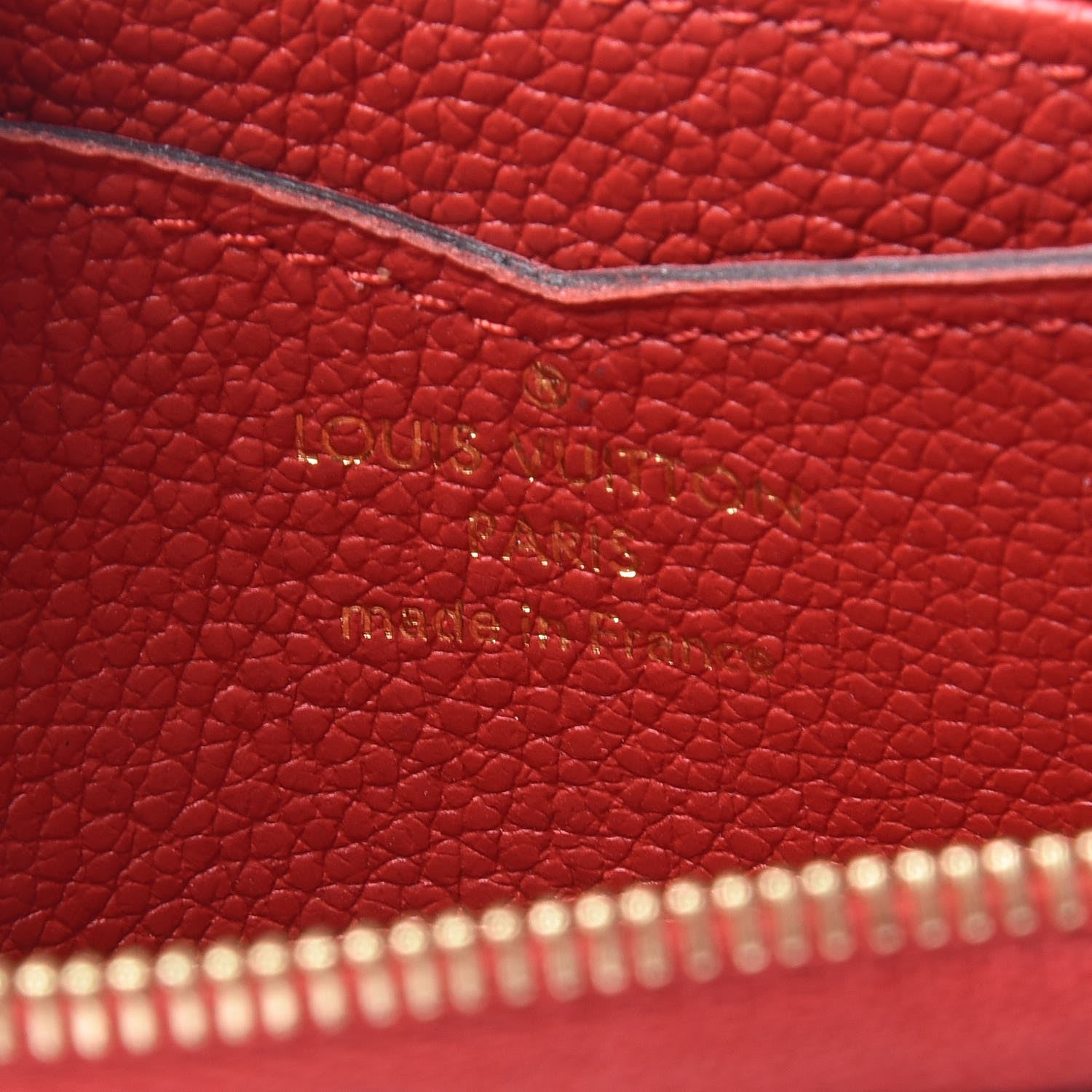 Louis Vuitton Empreinte Zippy Coin Purse Cherry 6 of 7
