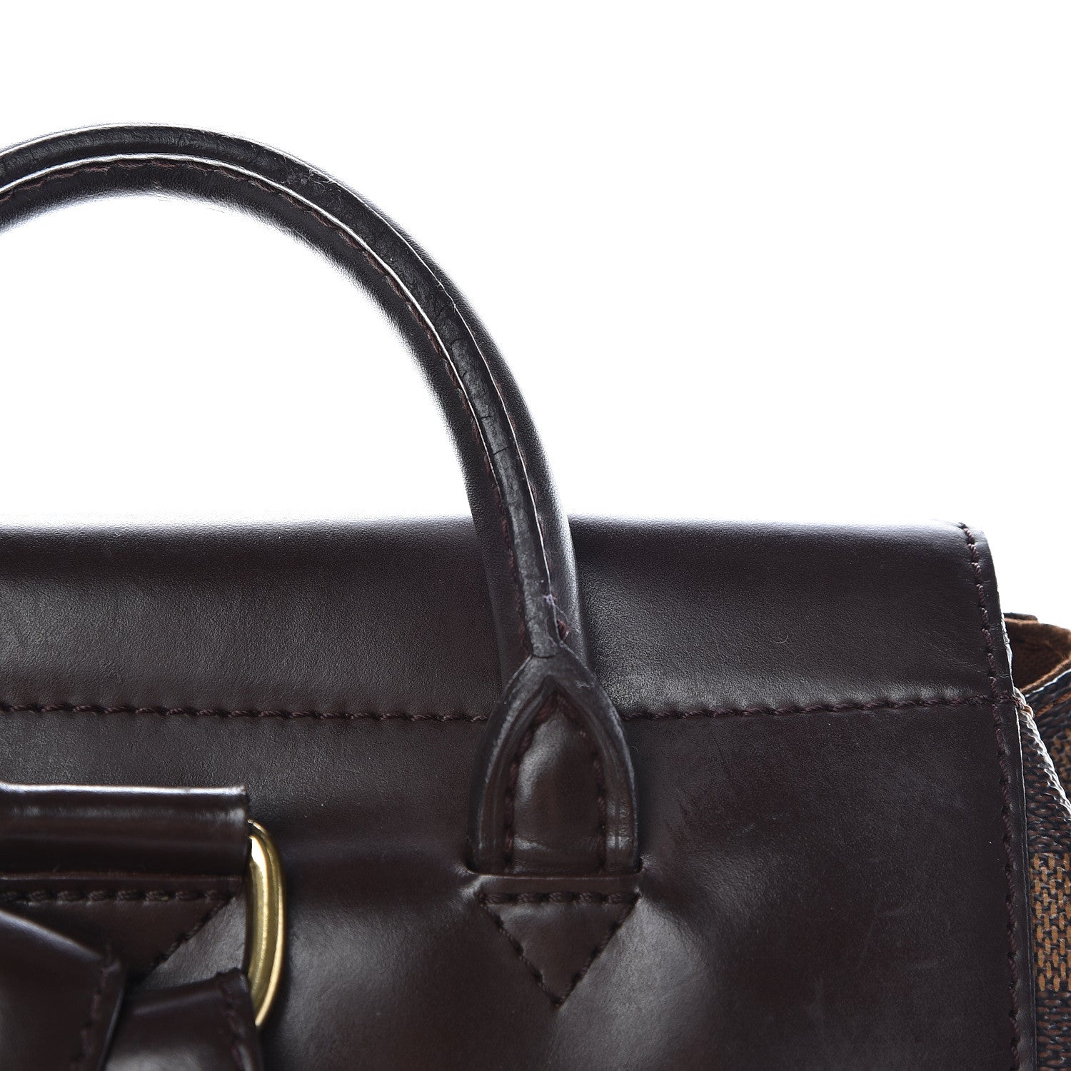 Louis Vuitton Damier Ebene Soho Backpack 12 of 13