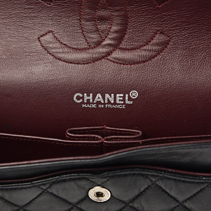 Chanel Lambskin Quilted Medium Double Flap Black 6 of 16