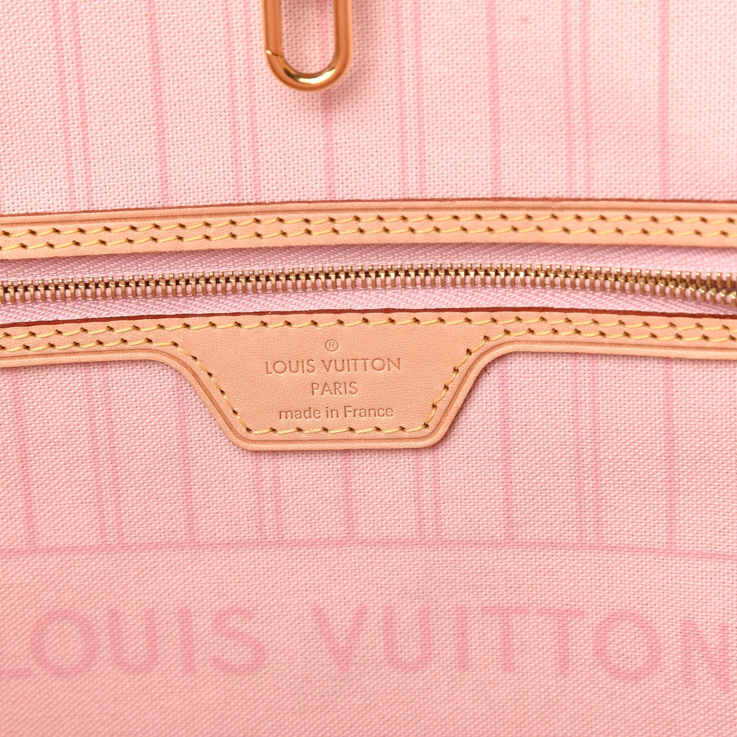Damier Azur Neo Neverfull MM Rose Ballerine