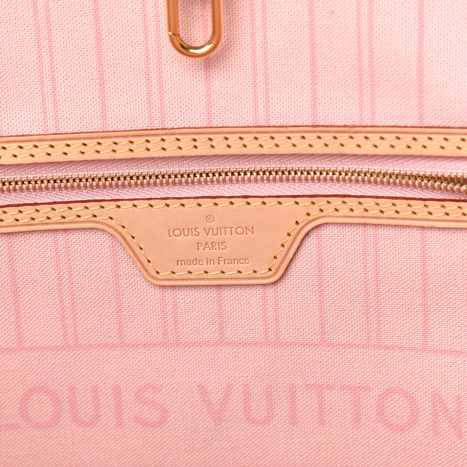 Louis Vuitton Damier Azur Neo Neverfull MM Rose Ballerine 6 of 9