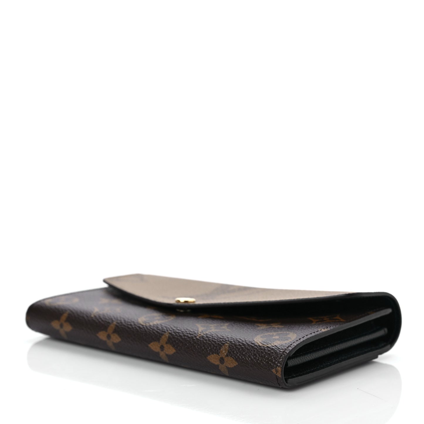 Reverse Monogram Giant Sarah Wallet