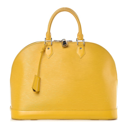 Louis Vuitton Epi Alma GM Citron 1 of 20