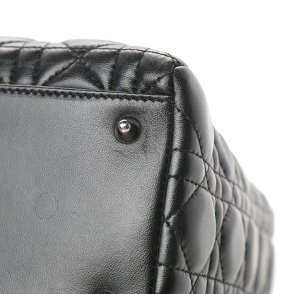 Christian Dior Lambskin Cannage Medium Lady Dior Black 11 of 14