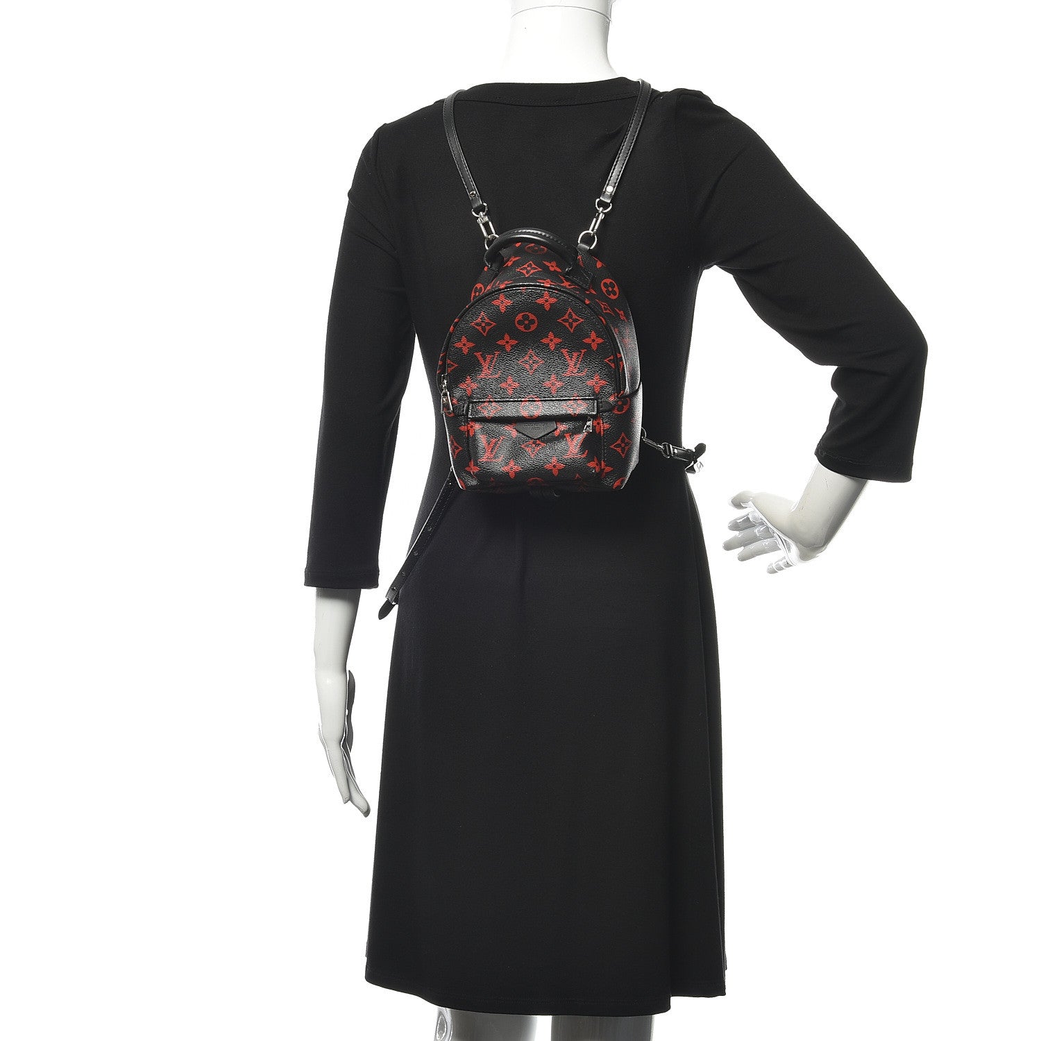 Louis Vuitton Monogram Infrarouge Palm Springs Backpack Mini 2 of 9